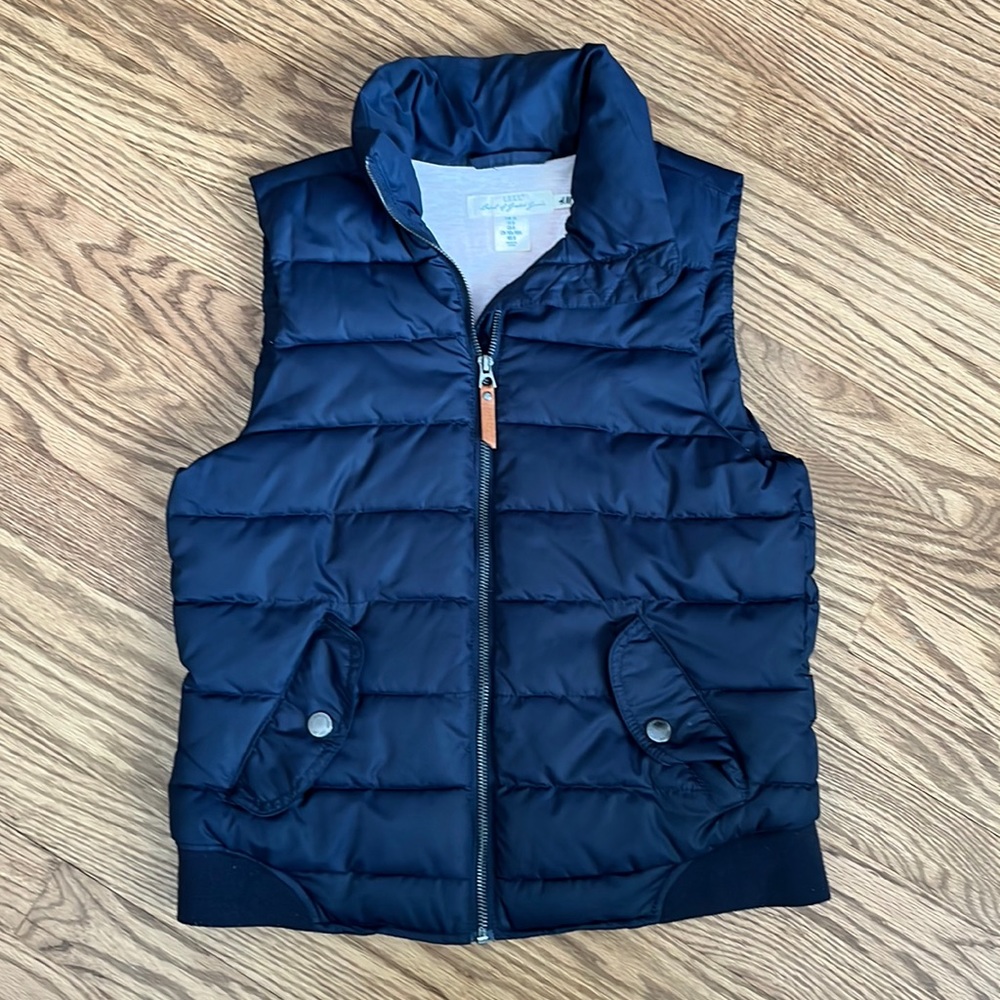 H&M navy puffy vest